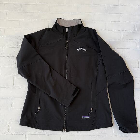 Vintage Patagonia Women's Full Zip Up Soft Shell Jacket Bailey's Promo -sz L - Picture 1 of 10